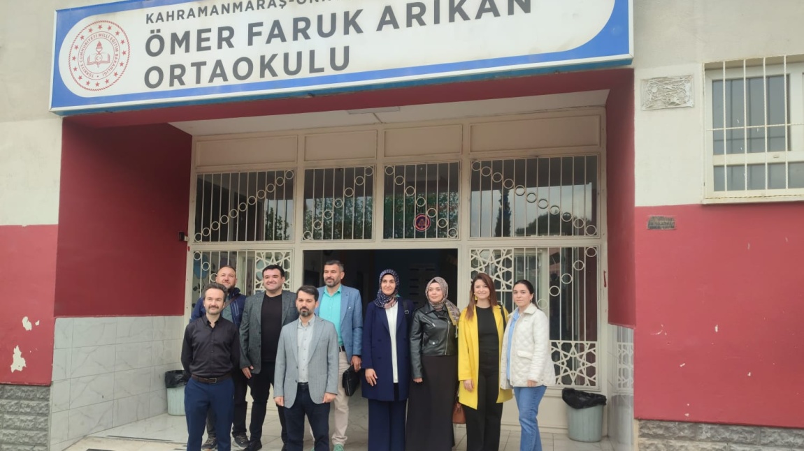 Ömer Faruk Arıkan Ortaokulu'na Meslek ve Okul Tanıtımı  Ziyaretimiz