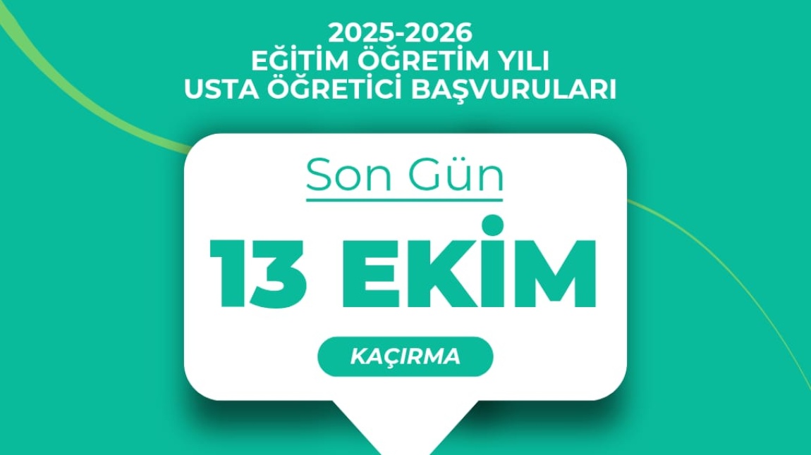 USTA ÖĞRETİCİLİK BAŞVURULARI